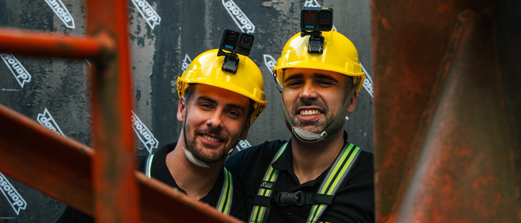 Bastidores da rodagem Sobe Connosco, na grua